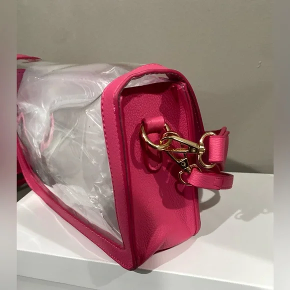 Mail + Lili Jessie Vegan Leather Stadium Crossbody bag - Picture 5 of 15